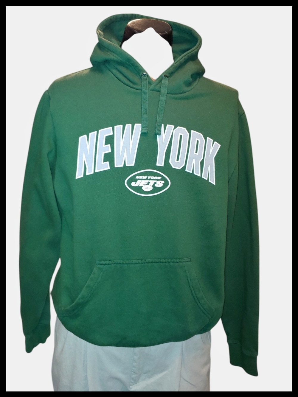 Vintage Green NY Jets Hoodie